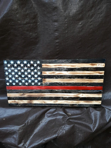 9.5x18 Thin Red Line 'Fire' Flag